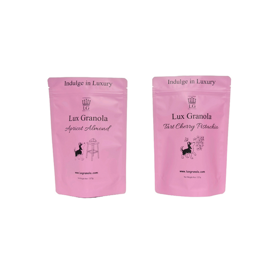 Fruit Duo: Apricot Almond & Tart Cherry Pistachio